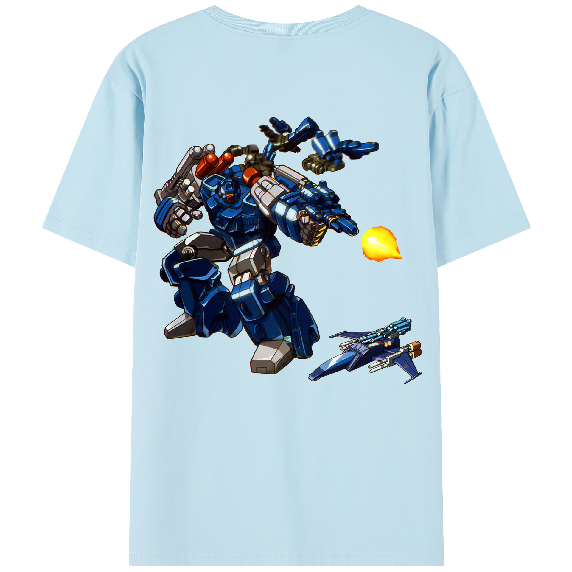 （画像用）  綿100％半袖Tシャツ（背面プリント）
